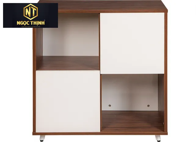 Tủ Tài Liệu Gỗ Hòa Phát LUX850-2T1